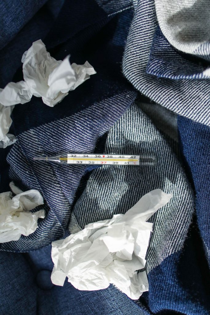 Warme Kleidung im Winter