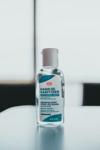 Handdesinfektionsgel für unterwegs